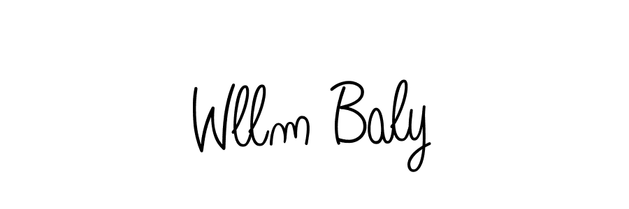 Here are the top 10 professional signature styles for the name Wllm Baly. These are the best autograph styles you can use for your name. Wllm Baly signature style 5 images and pictures png