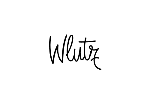 You can use this online signature creator to create a handwritten signature for the name Wlutz. This is the best online autograph maker. Wlutz signature style 5 images and pictures png