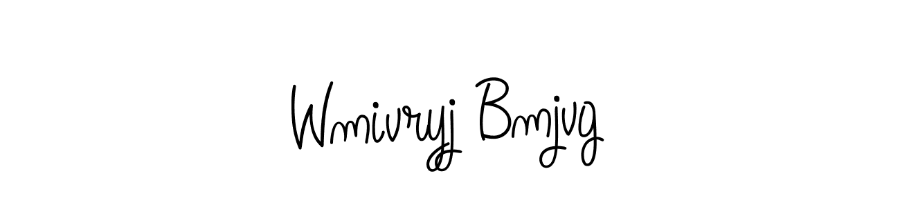 Also we have Wmivryj Bmjvg name is the best signature style. Create professional handwritten signature collection using Angelique-Rose-font-FFP autograph style. Wmivryj Bmjvg signature style 5 images and pictures png