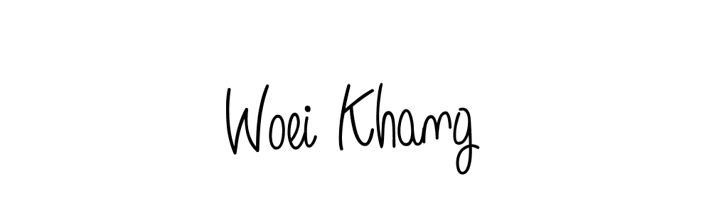 It looks lik you need a new signature style for name Woei Khang. Design unique handwritten (Angelique-Rose-font-FFP) signature with our free signature maker in just a few clicks. Woei Khang signature style 5 images and pictures png