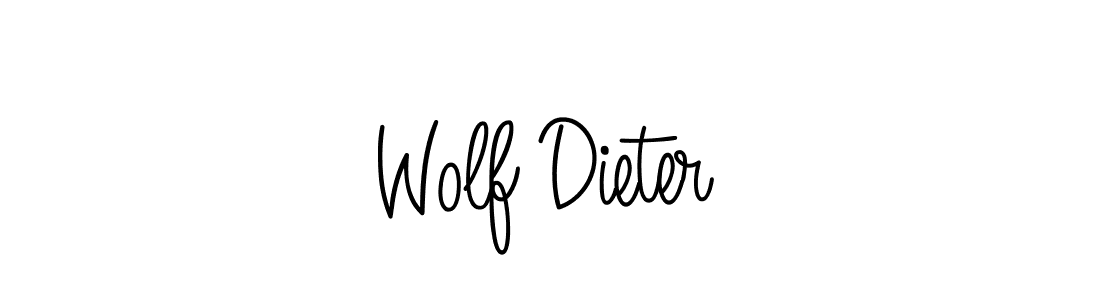 It looks lik you need a new signature style for name Wolf Dieter. Design unique handwritten (Angelique-Rose-font-FFP) signature with our free signature maker in just a few clicks. Wolf Dieter signature style 5 images and pictures png