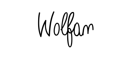 Try this chic Wolfan handwritten sign style. Using Angelique-Rose-font-FFP font elements, it gives your name a sleek, memorable identity. Wolfan signature style 5 images and pictures png
