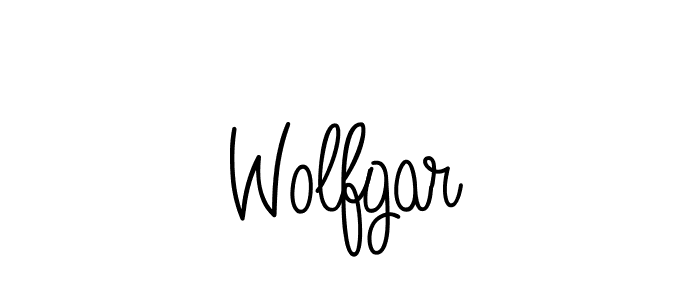 Make a beautiful signature design for name Wolfgar. Use this online signature maker to create a handwritten signature for free. Wolfgar signature style 5 images and pictures png