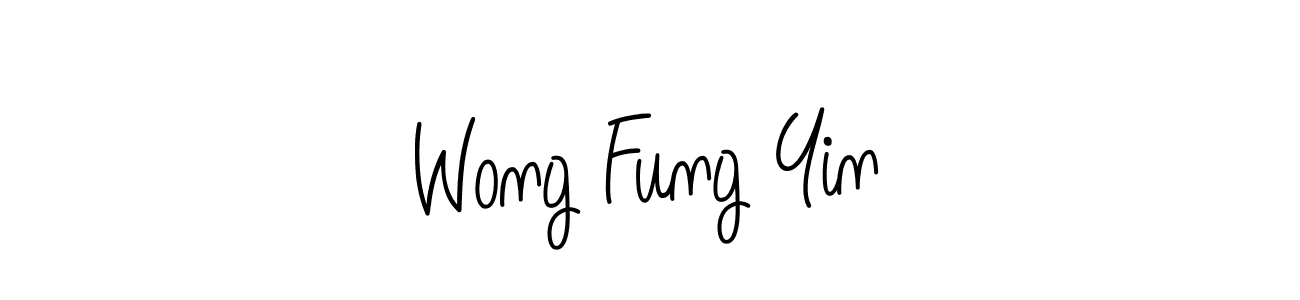 Also we have Wong Fung Yin name is the best signature style. Create professional handwritten signature collection using Angelique-Rose-font-FFP autograph style. Wong Fung Yin signature style 5 images and pictures png