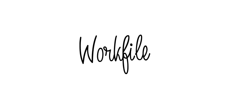 How to make Workfile signature? Angelique-Rose-font-FFP is a professional autograph style. Create handwritten signature for Workfile name. Workfile signature style 5 images and pictures png