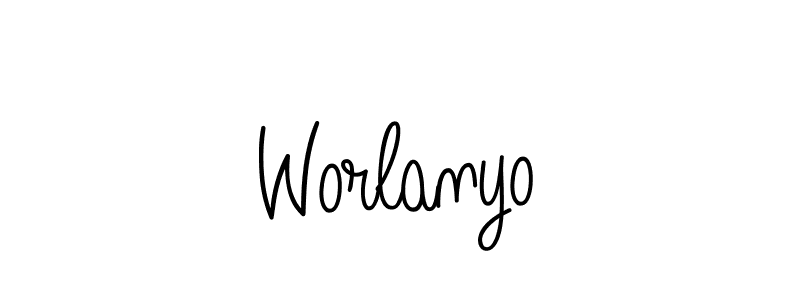 Make a beautiful signature design for name Worlanyo. Use this online signature maker to create a handwritten signature for free. Worlanyo signature style 5 images and pictures png