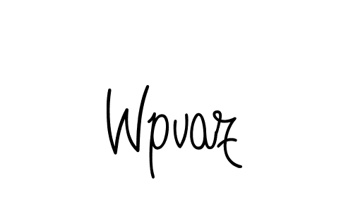 Make a beautiful signature design for name Wpvaz. Use this online signature maker to create a handwritten signature for free. Wpvaz signature style 5 images and pictures png