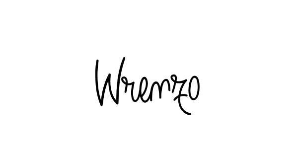 You can use this online signature creator to create a handwritten signature for the name Wrenzo. This is the best online autograph maker. Wrenzo signature style 5 images and pictures png