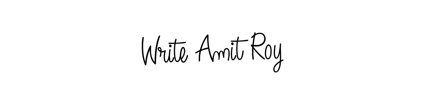 It looks lik you need a new signature style for name Write Amit Roy. Design unique handwritten (Angelique-Rose-font-FFP) signature with our free signature maker in just a few clicks. Write Amit Roy signature style 5 images and pictures png