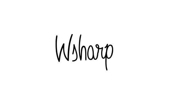 Best and Professional Signature Style for Wsharp. Angelique-Rose-font-FFP Best Signature Style Collection. Wsharp signature style 5 images and pictures png