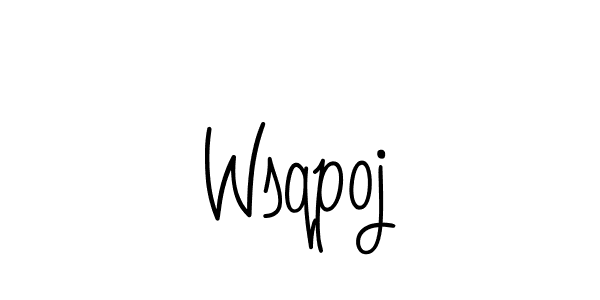 Here are the top 10 professional signature styles for the name Wsqpoj. These are the best autograph styles you can use for your name. Wsqpoj signature style 5 images and pictures png