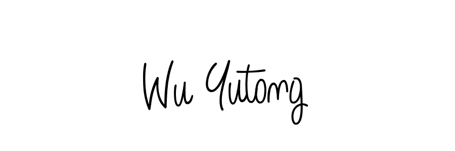 Best and Professional Signature Style for Wu Yutong. Angelique-Rose-font-FFP Best Signature Style Collection. Wu Yutong signature style 5 images and pictures png