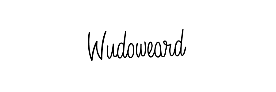 How to Draw Wudoweard signature style? Angelique-Rose-font-FFP is a latest design signature styles for name Wudoweard. Wudoweard signature style 5 images and pictures png