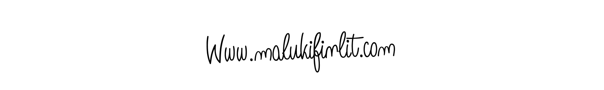 It looks lik you need a new signature style for name Www.malukifinlit.com. Design unique handwritten (Angelique-Rose-font-FFP) signature with our free signature maker in just a few clicks. Www.malukifinlit.com signature style 5 images and pictures png