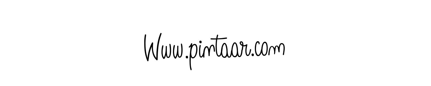 How to Draw Www.pintaar.com signature style? Angelique-Rose-font-FFP is a latest design signature styles for name Www.pintaar.com. Www.pintaar.com signature style 5 images and pictures png