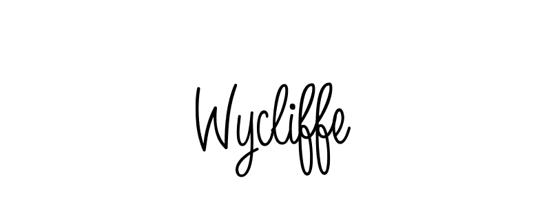 Check out images of Autograph of Wycliffe name. Actor Wycliffe Signature Style. Angelique-Rose-font-FFP is a professional sign style online. Wycliffe signature style 5 images and pictures png