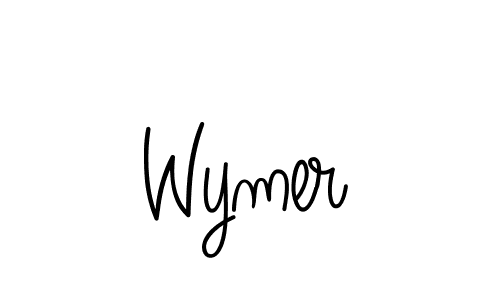 Create a beautiful signature design for name Wymer. With this signature (Angelique-Rose-font-FFP) fonts, you can make a handwritten signature for free. Wymer signature style 5 images and pictures png