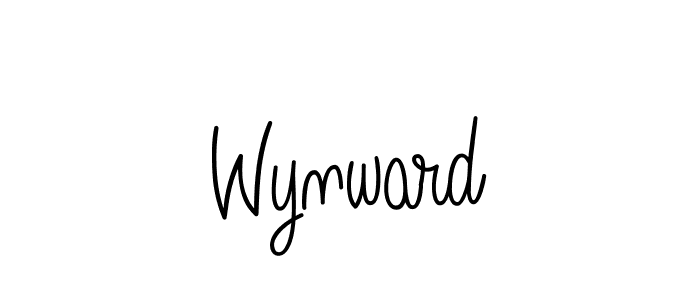 Angelique-Rose-font-FFP is a professional signature style that is perfect for those who want to add a touch of class to their signature. It is also a great choice for those who want to make their signature more unique. Get Wynward name to fancy signature for free. Wynward signature style 5 images and pictures png