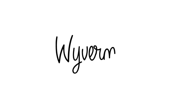 if you are searching for the best signature style for your name Wyvern. so please give up your signature search. here we have designed multiple signature styles  using Angelique-Rose-font-FFP. Wyvern signature style 5 images and pictures png