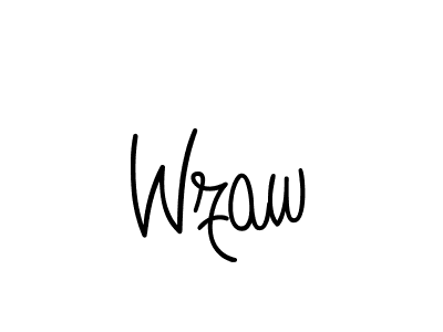 if you are searching for the best signature style for your name Wzaw. so please give up your signature search. here we have designed multiple signature styles  using Angelique-Rose-font-FFP. Wzaw signature style 5 images and pictures png