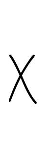 Create a beautiful signature design for name X. With this signature (Angelique-Rose-font-FFP) fonts, you can make a handwritten signature for free. X signature style 5 images and pictures png
