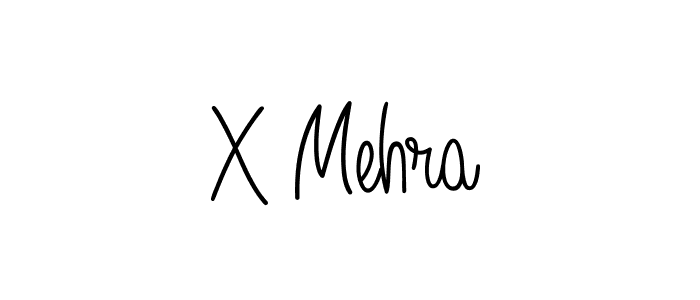 Here are the top 10 professional signature styles for the name X Mehra. These are the best autograph styles you can use for your name. X Mehra signature style 5 images and pictures png