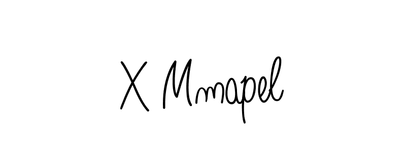 Create a beautiful signature design for name X Mmapel. With this signature (Angelique-Rose-font-FFP) fonts, you can make a handwritten signature for free. X Mmapel signature style 5 images and pictures png