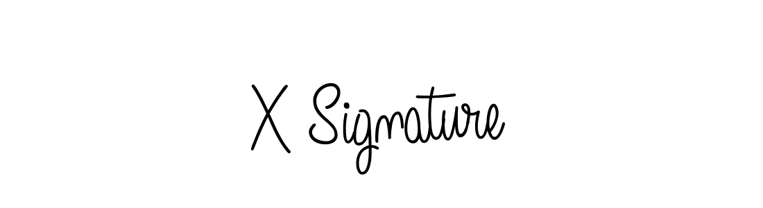 Make a beautiful signature design for name X Signature. With this signature (Angelique-Rose-font-FFP) style, you can create a handwritten signature for free. X Signature signature style 5 images and pictures png