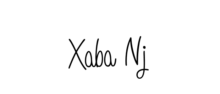 Check out images of Autograph of Xaba Nj name. Actor Xaba Nj Signature Style. Angelique-Rose-font-FFP is a professional sign style online. Xaba Nj signature style 5 images and pictures png