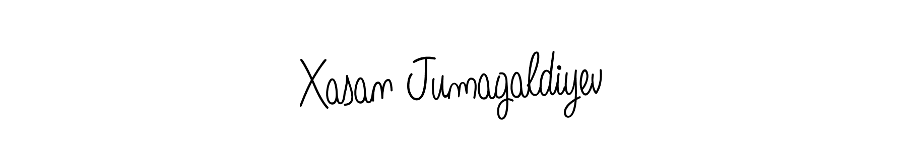 It looks lik you need a new signature style for name Xasan Jumagaldiyev. Design unique handwritten (Angelique-Rose-font-FFP) signature with our free signature maker in just a few clicks. Xasan Jumagaldiyev signature style 5 images and pictures png