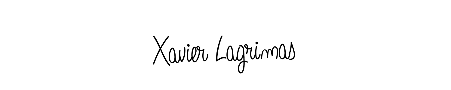 Angelique-Rose-font-FFP is a professional signature style that is perfect for those who want to add a touch of class to their signature. It is also a great choice for those who want to make their signature more unique. Get Xavier Lagrimas name to fancy signature for free. Xavier Lagrimas signature style 5 images and pictures png