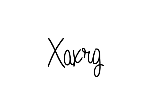 Make a beautiful signature design for name Xaxrg. With this signature (Angelique-Rose-font-FFP) style, you can create a handwritten signature for free. Xaxrg signature style 5 images and pictures png