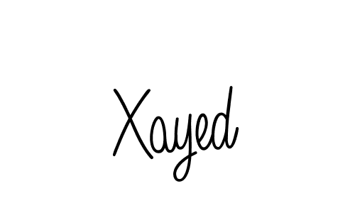 The best way (Angelique-Rose-font-FFP) to make a short signature is to pick only two or three words in your name. The name Xayed include a total of six letters. For converting this name. Xayed signature style 5 images and pictures png
