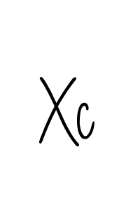 How to make Xc name signature. Use Angelique-Rose-font-FFP style for creating short signs online. This is the latest handwritten sign. Xc signature style 5 images and pictures png