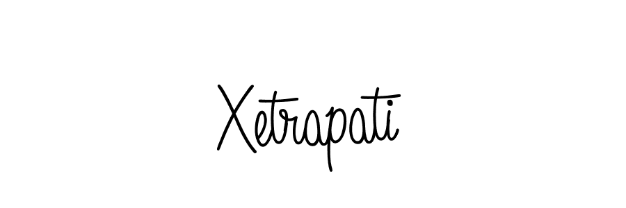 How to make Xetrapati name signature. Use Angelique-Rose-font-FFP style for creating short signs online. This is the latest handwritten sign. Xetrapati signature style 5 images and pictures png