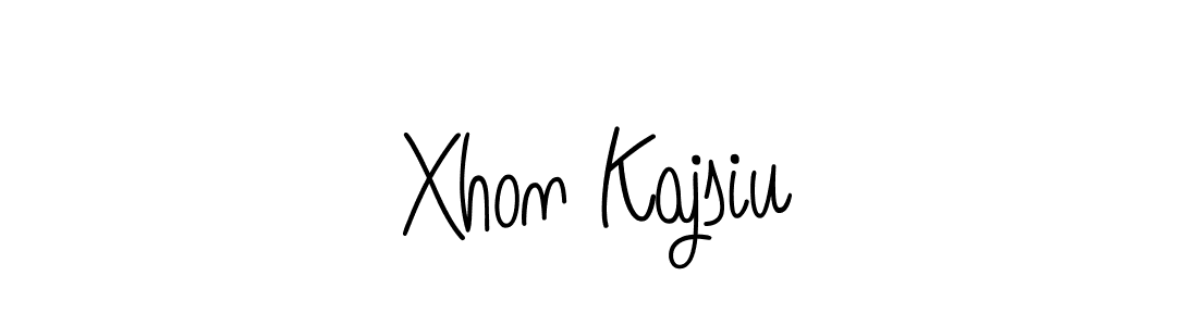 Also You can easily find your signature by using the search form. We will create Xhon Kajsiu name handwritten signature images for you free of cost using Angelique-Rose-font-FFP sign style. Xhon Kajsiu signature style 5 images and pictures png