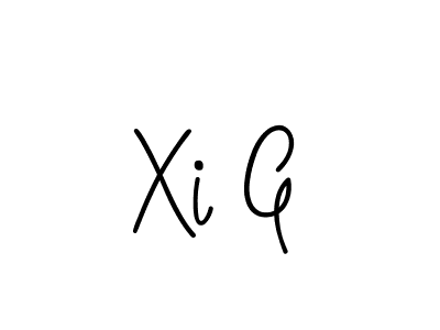 You can use this online signature creator to create a handwritten signature for the name Xi G. This is the best online autograph maker. Xi G signature style 5 images and pictures png