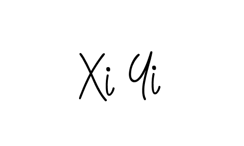This is the best signature style for the Xi Yi name. Also you like these signature font (Angelique-Rose-font-FFP). Mix name signature. Xi Yi signature style 5 images and pictures png
