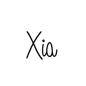 How to make Xia signature? Angelique-Rose-font-FFP is a professional autograph style. Create handwritten signature for Xia name. Xia signature style 5 images and pictures png