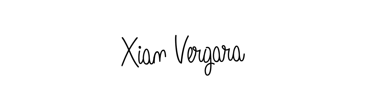 It looks lik you need a new signature style for name Xian Vergara. Design unique handwritten (Angelique-Rose-font-FFP) signature with our free signature maker in just a few clicks. Xian Vergara signature style 5 images and pictures png