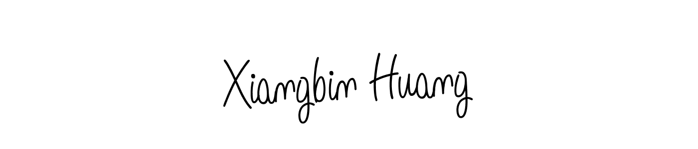 Once you've used our free online signature maker to create your best signature Angelique-Rose-font-FFP style, it's time to enjoy all of the benefits that Xiangbin Huang name signing documents. Xiangbin Huang signature style 5 images and pictures png