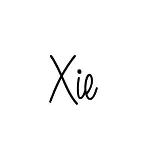 How to Draw Xie signature style? Angelique-Rose-font-FFP is a latest design signature styles for name Xie. Xie signature style 5 images and pictures png