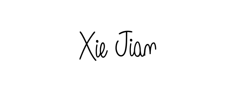 Design your own signature with our free online signature maker. With this signature software, you can create a handwritten (Angelique-Rose-font-FFP) signature for name Xie Jian. Xie Jian signature style 5 images and pictures png