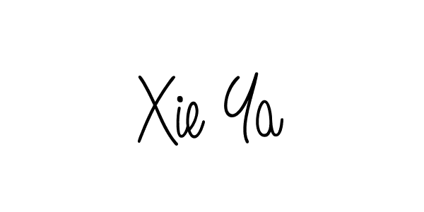 Once you've used our free online signature maker to create your best signature Angelique-Rose-font-FFP style, it's time to enjoy all of the benefits that Xie Ya name signing documents. Xie Ya signature style 5 images and pictures png