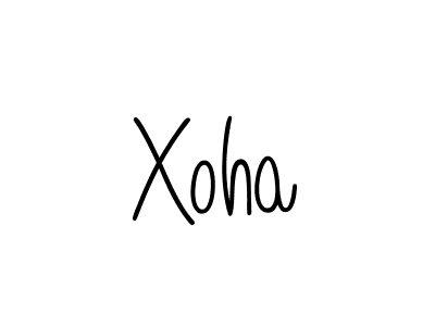 This is the best signature style for the Xoha name. Also you like these signature font (Angelique-Rose-font-FFP). Mix name signature. Xoha signature style 5 images and pictures png
