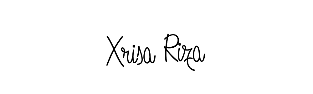 How to Draw Xrisa Riza signature style? Angelique-Rose-font-FFP is a latest design signature styles for name Xrisa Riza. Xrisa Riza signature style 5 images and pictures png