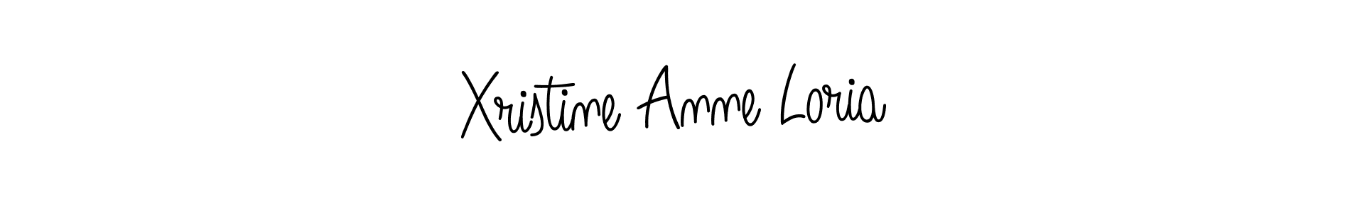 Make a beautiful signature design for name Xristine Anne Loria. Use this online signature maker to create a handwritten signature for free. Xristine Anne Loria signature style 5 images and pictures png
