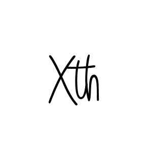 Also we have Xth name is the best signature style. Create professional handwritten signature collection using Angelique-Rose-font-FFP autograph style. Xth signature style 5 images and pictures png