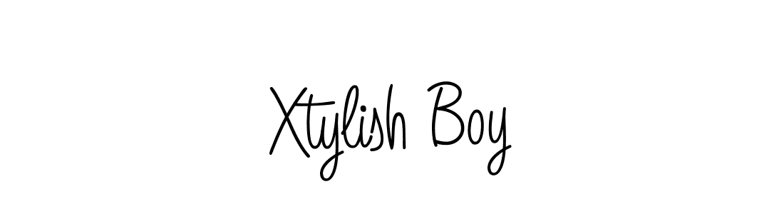 How to make Xtylish Boy signature? Angelique-Rose-font-FFP is a professional autograph style. Create handwritten signature for Xtylish Boy name. Xtylish Boy signature style 5 images and pictures png