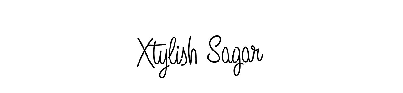 Also You can easily find your signature by using the search form. We will create Xtylish Sagar name handwritten signature images for you free of cost using Angelique-Rose-font-FFP sign style. Xtylish Sagar signature style 5 images and pictures png